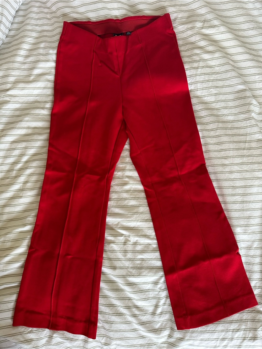 GAP Red Flare Dress Pants